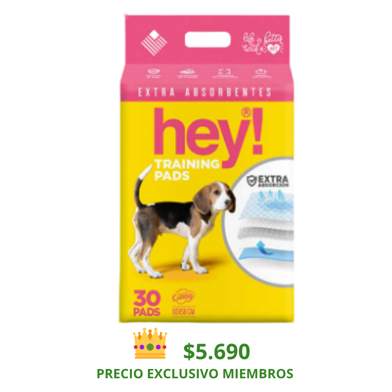 HEY! 60X58 SABANILLAS 30 UNIDADES