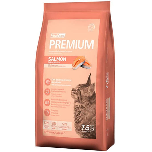 PREMIUM SALMON GATO ADULTO 7,5 KG
