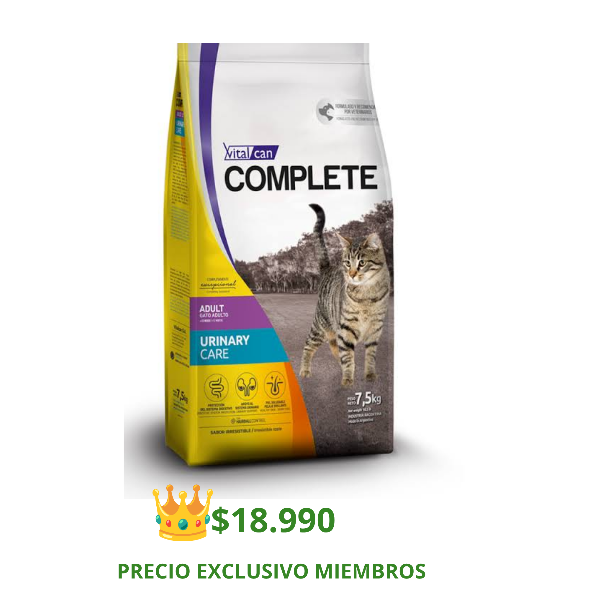 Complete Gato Adulto Urinary Care 7.5 Kg