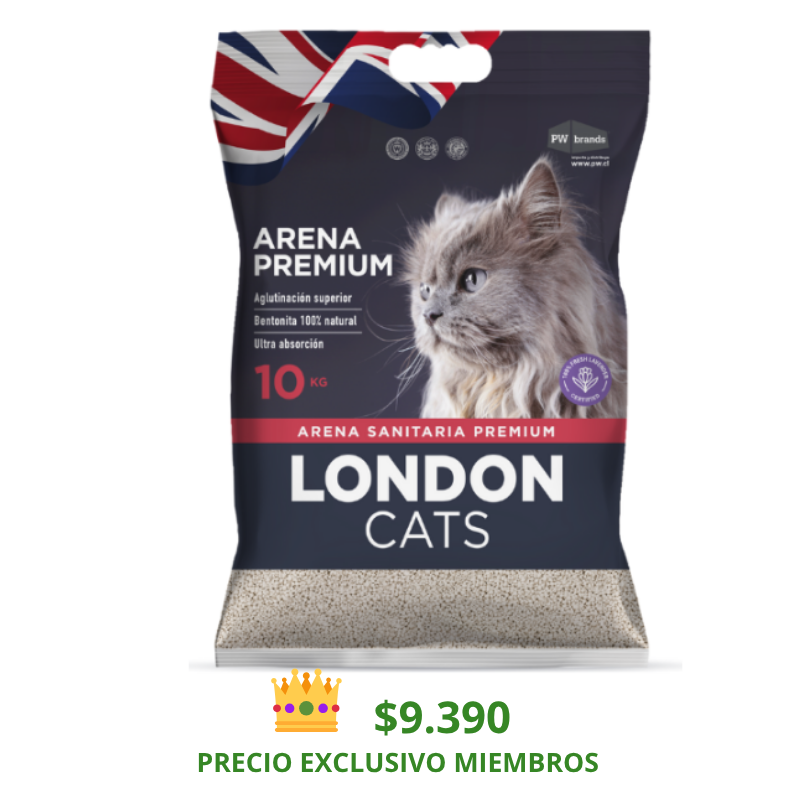 LONDON CATS 10KG ARENA AROMA LAVANDA
