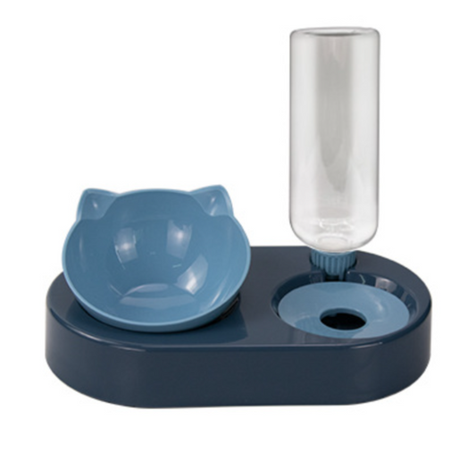 Comedero para gatos con dispensador de agua Colores