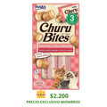 CHURU BITES WRAPS SABOR POLLO, ATUN Y SALMON 10 G x 3 UNID