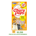 CHURU GATOS POP SABOR POLLO 4 UNID