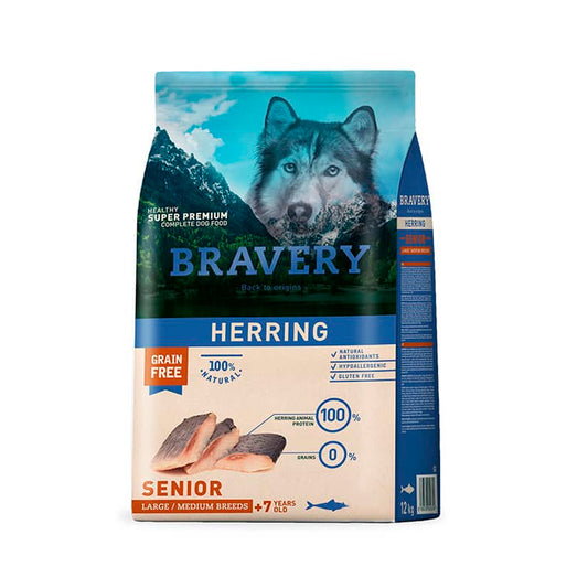BRAVERY HERRING SENIOR LARGE/MEDIUM 4KG