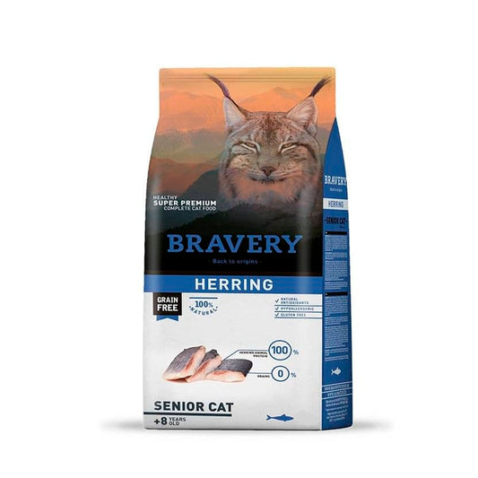 BRAVERY GATO HERRING SENIOR CAT 2KG