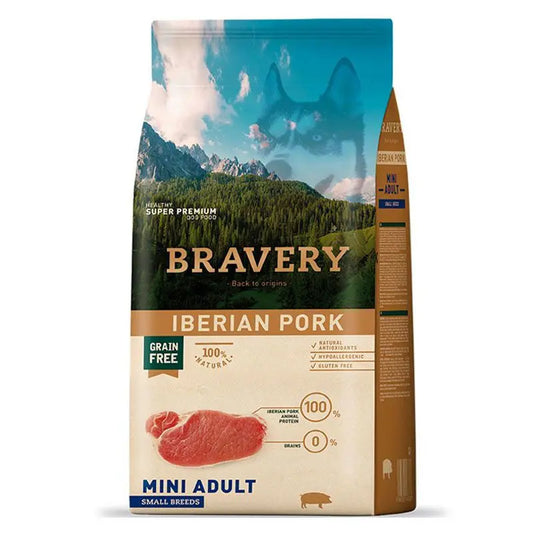 BRAVERY IBERIAN PORK MINI ADULT 2 KG