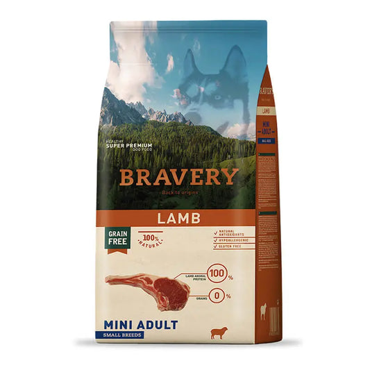 BRAVERY LAMB MINI ADULT 2 KG