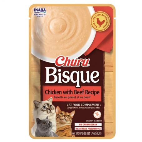 CHURU BISQUE CHICKEN WITH BEEF RECIPE 40 GR