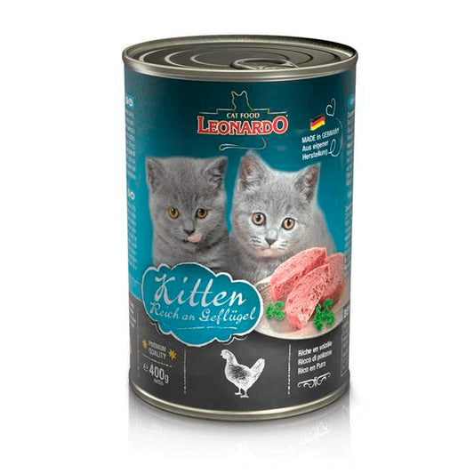 LEONARDO LATA KITTEN 400GR