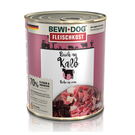 BEWIDOG LATAS RICO EN TERNERA 800 GR