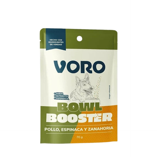 BOWL VORO POLLO ESPINACA Y ZANAHORIA 70GR
