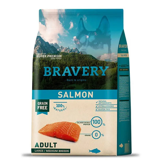 BRAVERY SALMON LARGE/MEDIUM 4KG