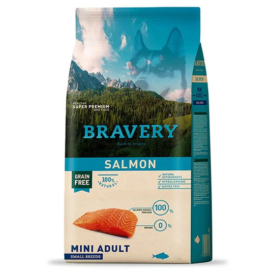 BRAVERY SALMON MINI ADULT 2KG