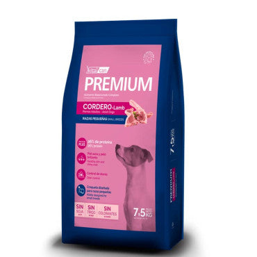 PREMIUM CORDERO RAZAS PEQUEÑAS 7,5 KG