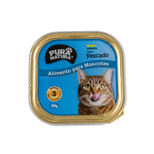 PURA NATURA GATO PESCADO 300 GR