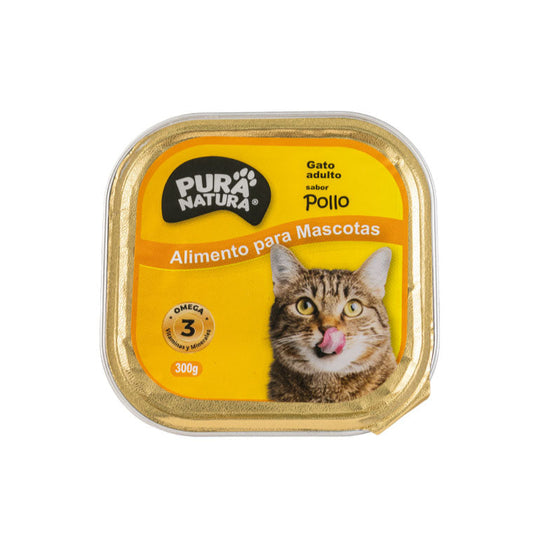 PURA NATURA POLLO GATO 300 GR