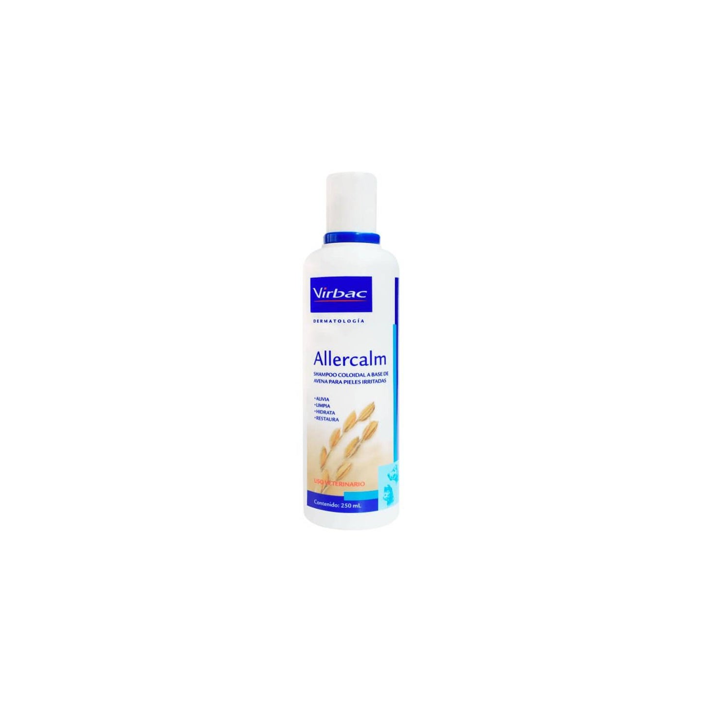 Shampoo mascotas Dermatológico Allercalm 250 Gr